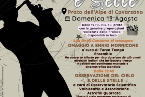 ALPE TRA NOTE E STELLE -  Cavarzano 13 agosto