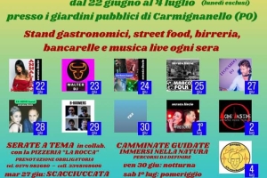 CARMIGNANELLO IN FESTA  22 giugno - 4 luglio