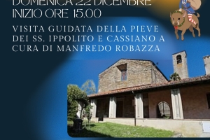 VISITA PIEVE S.IPPOLITO VERNIO - 22/12/24 ore 15.00