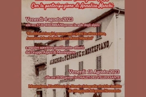 Tra antiche villeggature e stornelli - Montepiano - 4/18 agosto